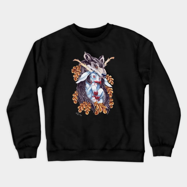 Bunny Crewneck Sweatshirt by Erin Chance